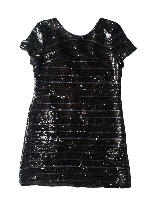 Black Sequin Formal Dress Size L