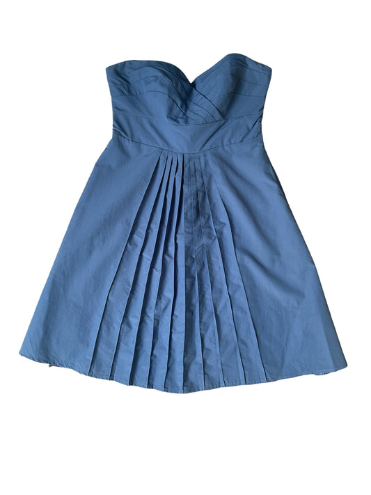 Cest Moi Teal Blue Strapless Cocktail Dress Size L